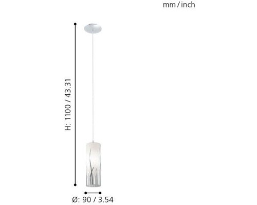 Подвесной светильник Rivato 92739 Eglo