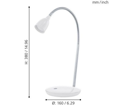 Настольная лампа Durengo 93078 Eglo