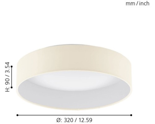 Потолочный светильник Palomaro 93392 Eglo