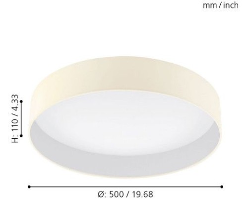 Потолочный светильник Palomaro 93394 Eglo