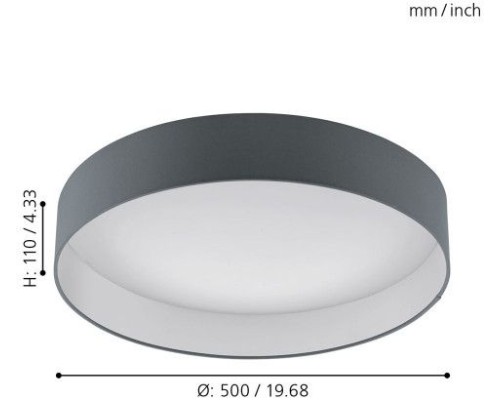 Потолочный светильник Palomaro 93397 Eglo