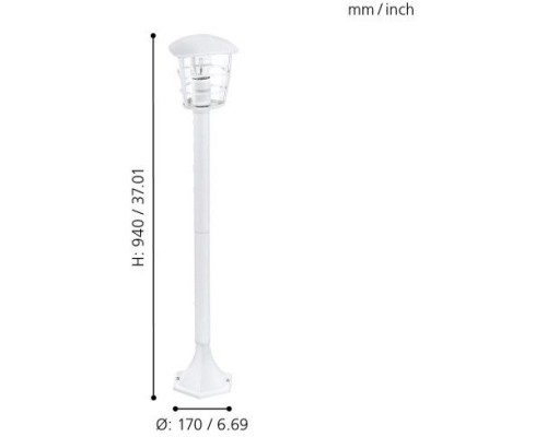 Наземный фонарь Aloria 93404 Eglo