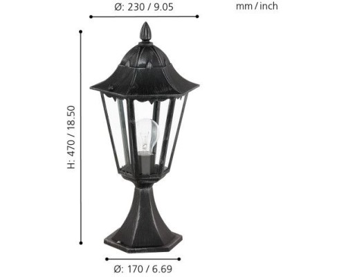 Наземный фонарь Navedo 93462 Eglo