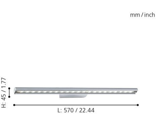 Настенно-потолочный светильник Terros 93665 Eglo