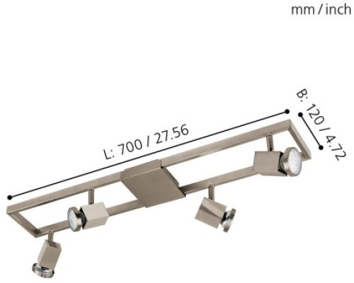 Спот Zeraco 93678 Eglo