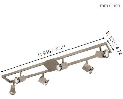Спот Zeraco 93679 Eglo