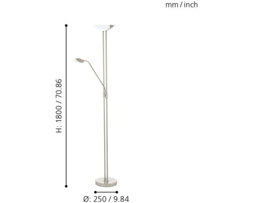 Торшер Baya Led 93874 Eglo