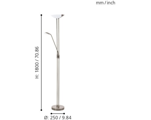 Торшер Baya Led 93876 Eglo