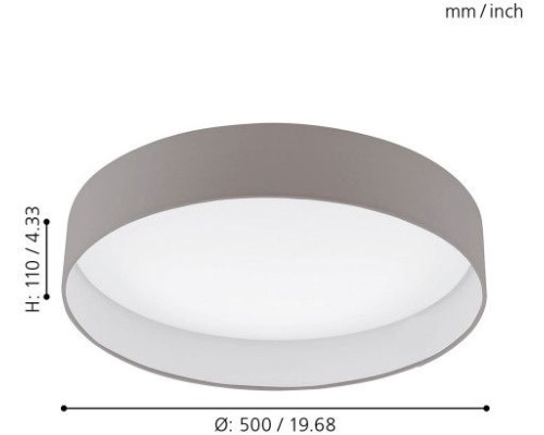 Потолочный светильник Palomaro 93952 Eglo