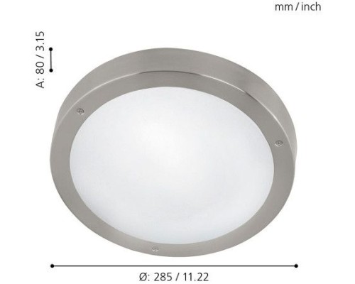 Настенный светильник уличный Vento 1 94121 Eglo