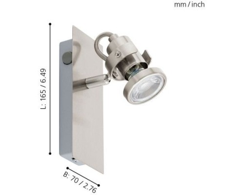 Спот Tukon 3 94144 Eglo