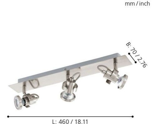 Спот Tukon 3 94146 Eglo