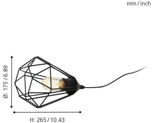 Настольная лампа Tarbes 94192 Eglo