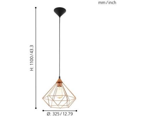 Подвесной светильник Tarbes 94194 Eglo