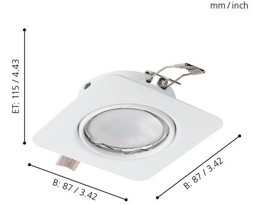 Точечный светильник Peneto 94262 Eglo