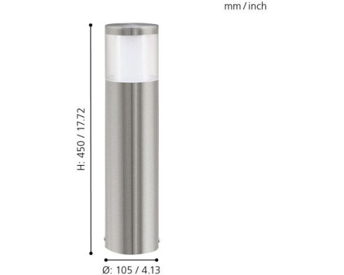 Наземный светильник Basalgo 1 94278 Eglo