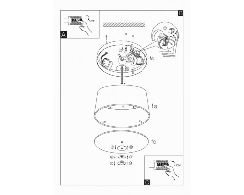 Потолочный светильник Fonsea 94306 Eglo