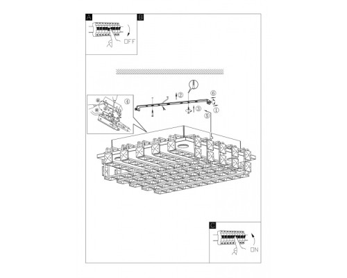 Потолочный светильник Lonzaso 94313 Eglo
