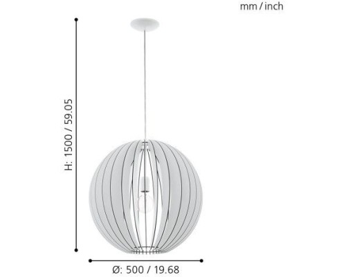 Подвесной светильник Cossano 94439 Eglo
