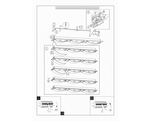 Потолочный светильник Wasao 94467 Eglo