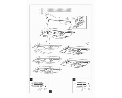 Потолочный светильник Wasao 94468 Eglo