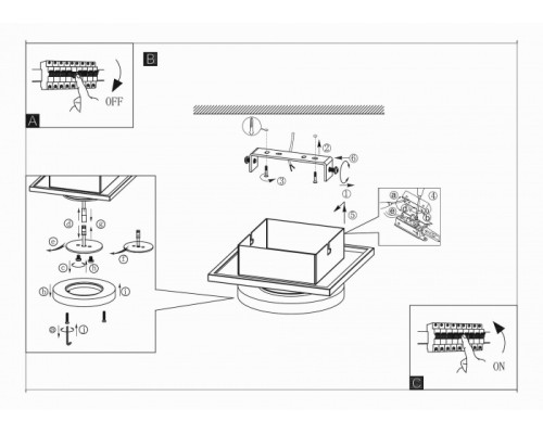 Потолочный светильник Cisterno 94484 Eglo