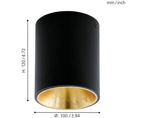 Потолочный светильник Polasso 94502 Eglo