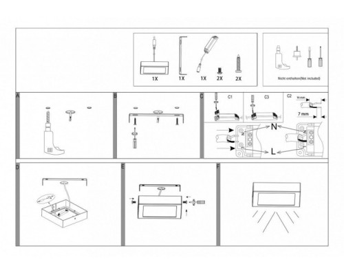 Точечный светильник Fueva 1 94524 Eglo