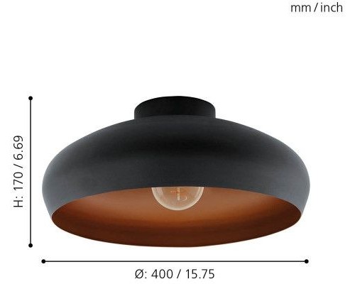 Потолочный светильник Mogano 94547 Eglo