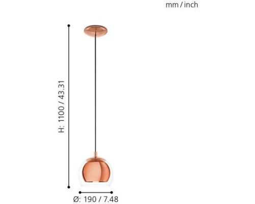 Подвесной светильник Rocamar 94589 Eglo