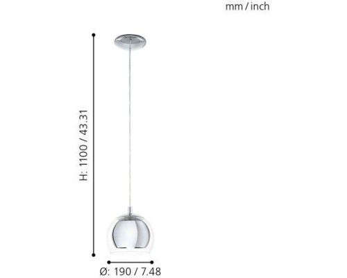Подвесной светильник Rocamar 94592 Eglo