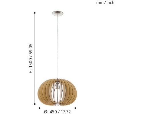 Подвесной светильник Cossano 94767 Eglo