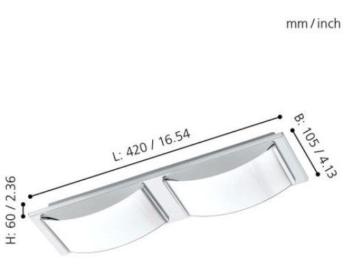 Настенно-потолочный светильник Wasao 1 94882 Eglo