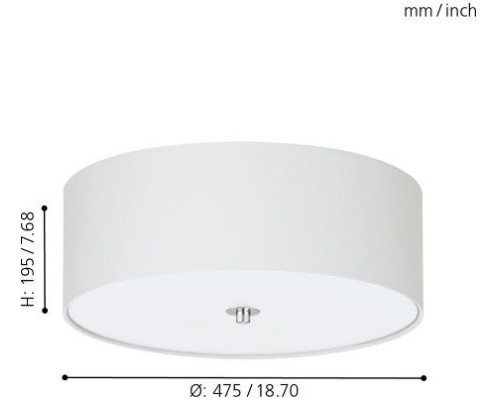 Потолочный светильник Pasteri 94918 Eglo