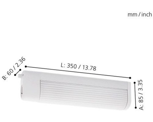 Настенный светильник Bari 1 94987 Eglo
