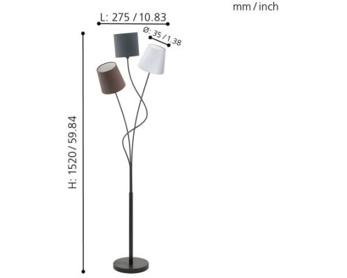 Торшер Maronda 94995 Eglo