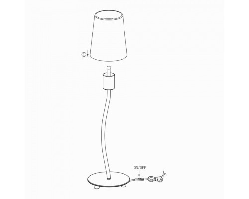 Торшер Noventa 95008 Eglo