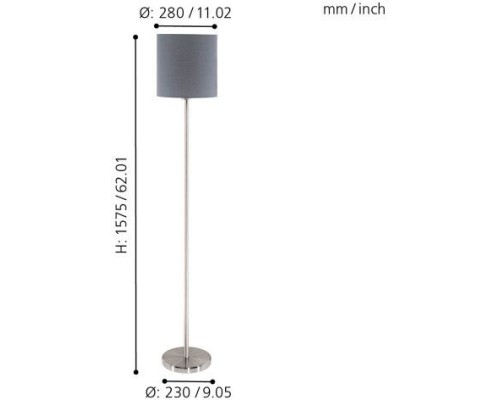 Торшер Pasteri 95166 Eglo