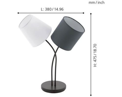 Настольная лампа Almeida 95194 Eglo