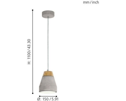 Подвесной светильник Tarega 95525 Eglo