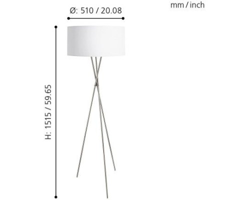 Торшер Fondachelli 95539 Eglo