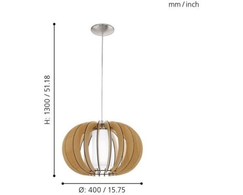 Подвесной светильник Stellato 1 95598 Eglo