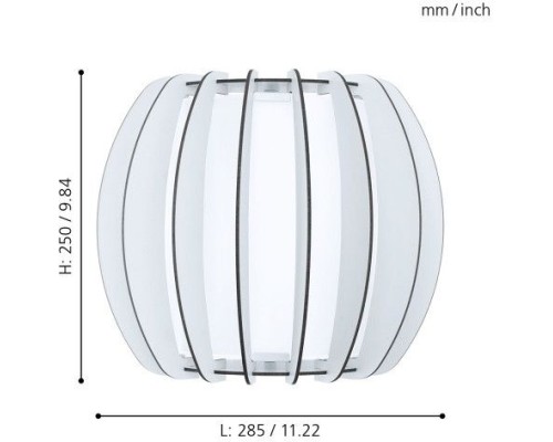 Настенный светильник Stellato 2 95609 Eglo