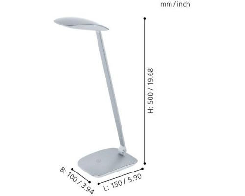 Настольная лампа Cajero 95694 Eglo