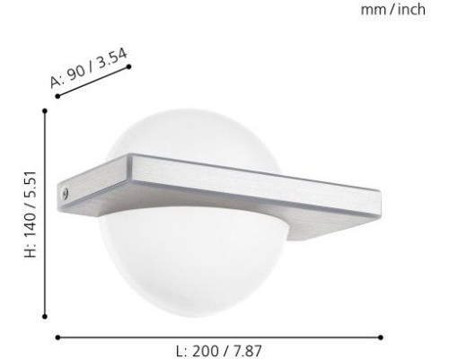 Бра Boldo 95771 Eglo