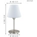 Интерьерная настольная лампа Damasco 1 95785 Eglo