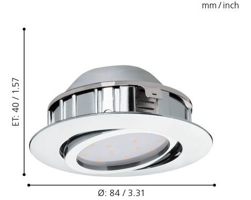 Точечный светильник Pineda 95848 Eglo