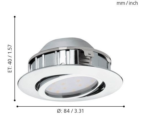 Точечный светильник Pineda 95858 Eglo