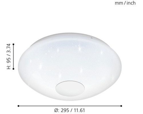 Настенно-потолочный светильник Voltago 2 95971 Eglo