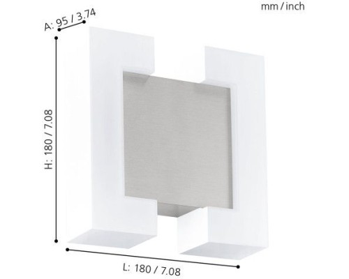 Настенный светильник уличный Sitia 95987 Eglo